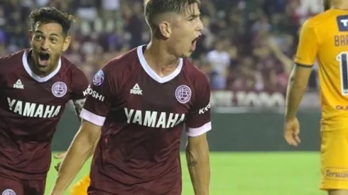 Tomás Belmonte marcó el primero de Lanús.