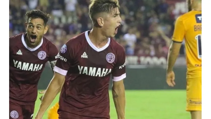 Tomás Belmonte marcó el primero de Lanús.