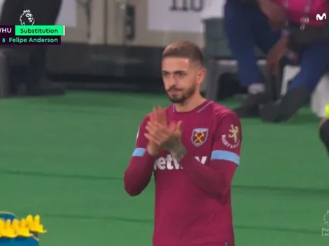 Para aplaudir: Lanzini volvió a jugar después de 259 días