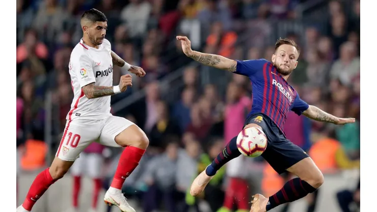 Sevilla vs Barcelona por La Liga.