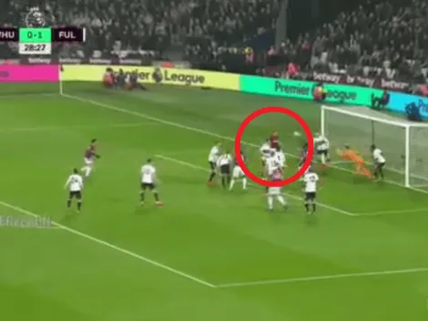 ¡Chicharito metió un gol con la mano para West Ham!