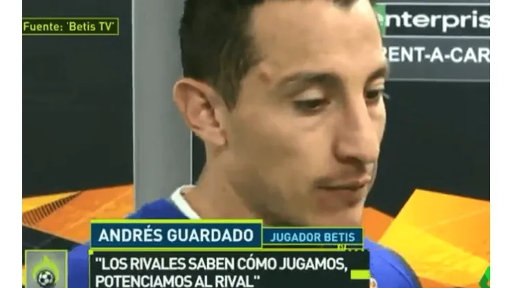 No le gustó nada cómo jugó Betis: el palo de Guardado a su entrenador