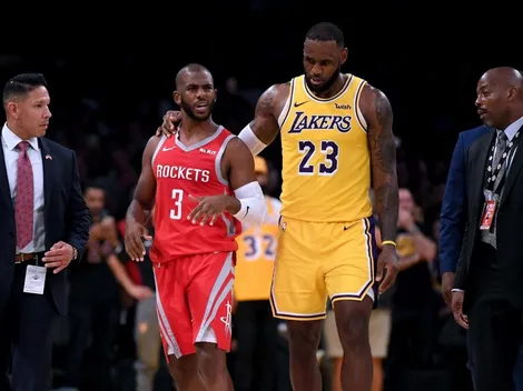 Polémica: Chris Paul intentó lesionar a LeBron James en derrota ante los Lakers