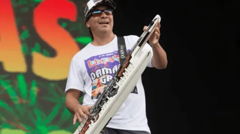 Foto de Pablito Lescano, cantante de cumbia.