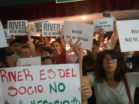 Los hinchas se hicieron escuchar: River hizo la asamblea más tensa de su historia