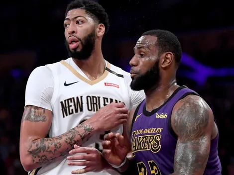 Atentos Lakers: LeBron James invitó a Anthony Davis a su programa de televisión