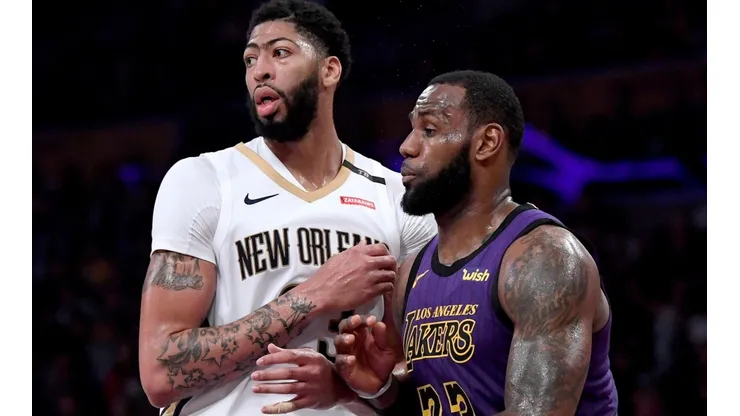 Atentos Lakers: LeBron James invitó a Anthony Davis a su programa de televisión