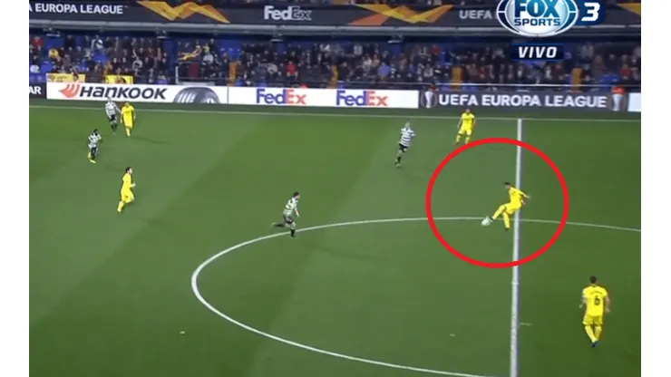Funes Mori controló pésimo, lo durmieron y Villarreal empezó perdiendo