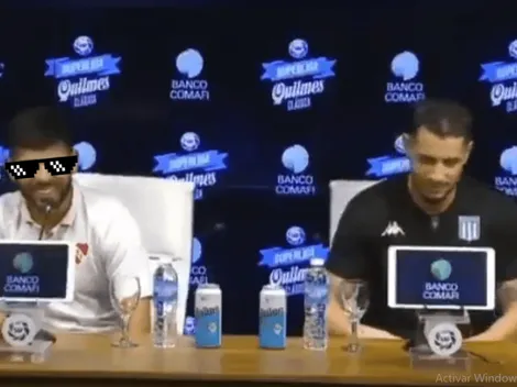 No le importó nada: el trolleo de Silvio Romero a Arias antes de Independiente-Racing