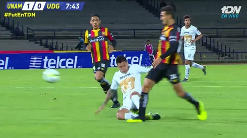 Iturbe fue irresponsable en esta jugada.