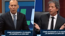 Foto de André Marín y el Ruso en Fox Sports.