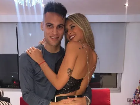 La novia de Lautaro Martínez ¿se hizo un tatuaje en la cola?