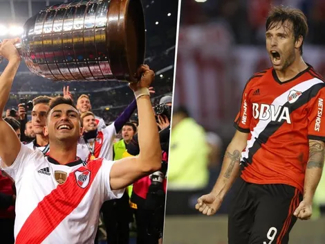 Cavenaghi reveló que el Pity Martínez le mandó un mensaje la noche previa a la final vs. Boca