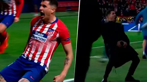 Vístase, Cholo: Simeone se volvió loco en el 1-0 del Atlético Madrid