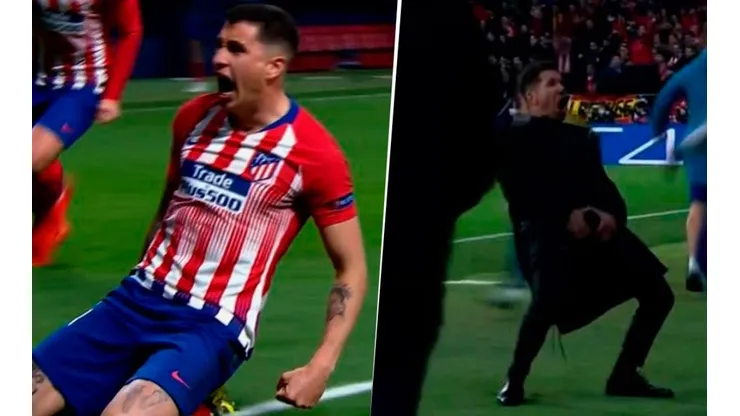 Vístase, Cholo: Simeone se volvió loco en el 1-0 del Atlético Madrid