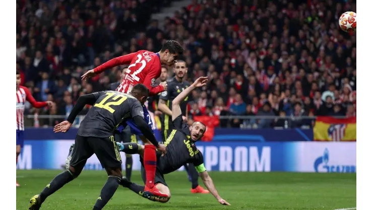 Un invento del VAR: al Atlético Madrid le robaron ante Juventus