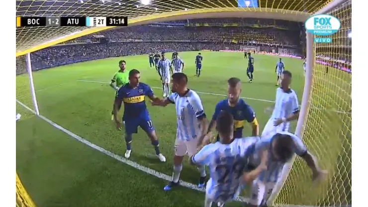 Esto es Boca: Benedetto se quiso pelear con todo Atlético Tucumán