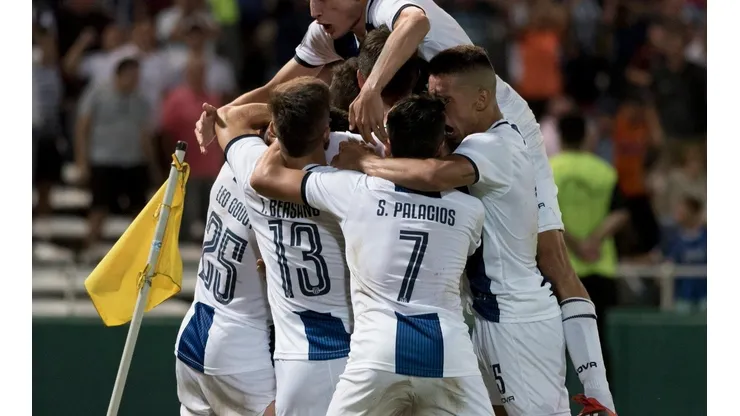 Talleres vs Palestino por la Copa Libertadores.