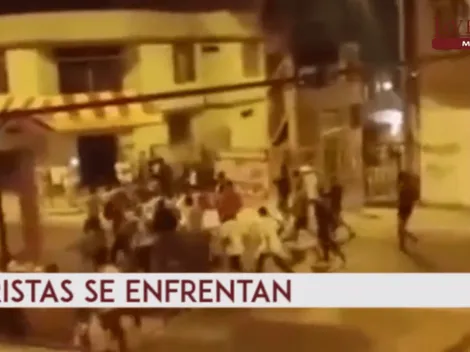 No aprendemos más: el duro enfrentamiento entre barristas de Alianza Lima y Universitario