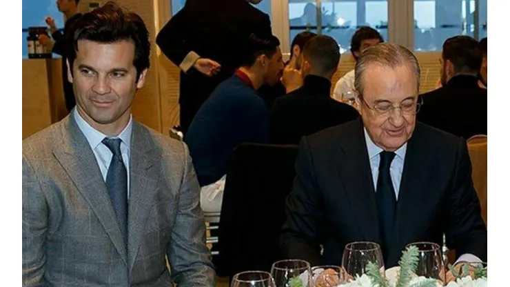 Se reveló qué le dijo Solari a Florentino en la reunión no tan secreta de Real Madrid