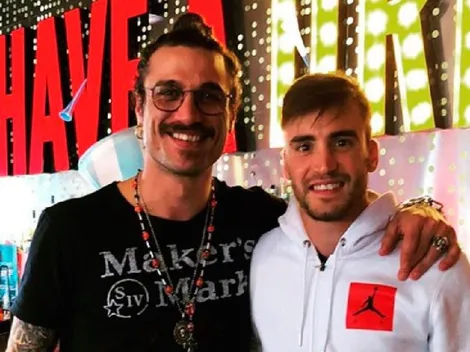 Osvaldo no se bancó un chiste en Twitter y se la pudrió a un periodista