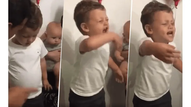 Tenía que cantar el feliz cumpleaños, pero empezó con un "el Pity Martínez, qué loco que está"