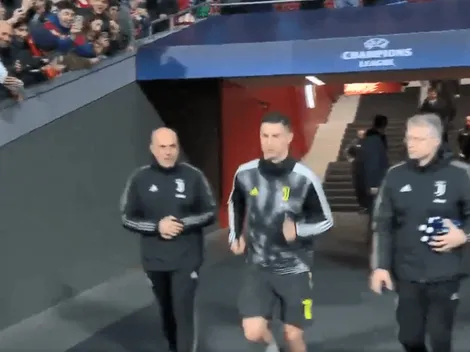 Previa caliente: la reacción de los hinchas del Atleti cuando entró Cristiano