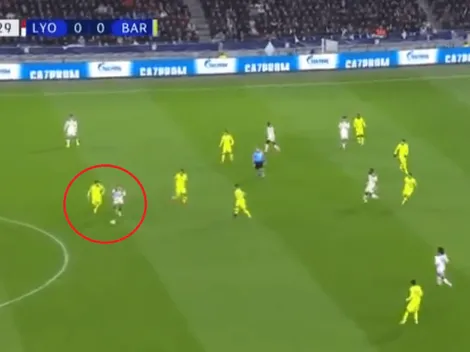 Esto no se ve siempre: Messi recuperó un balón y corrió más de 30 metros directo al arco