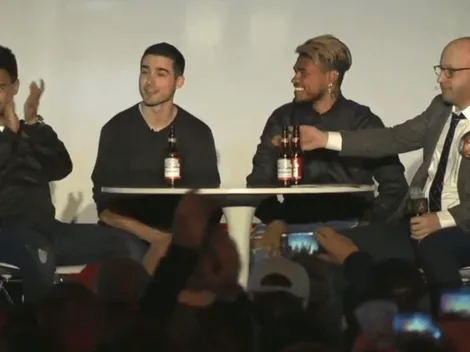 No podemos más: la frase que le gritaron al Pity Martínez en pleno evento