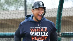 Calidad intacta: Miguel Cabrera muestra su swing y se ve más ligero de peso en el Spring Training