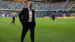 Foto de Gustavo Alfaro, entrenador de Boca.