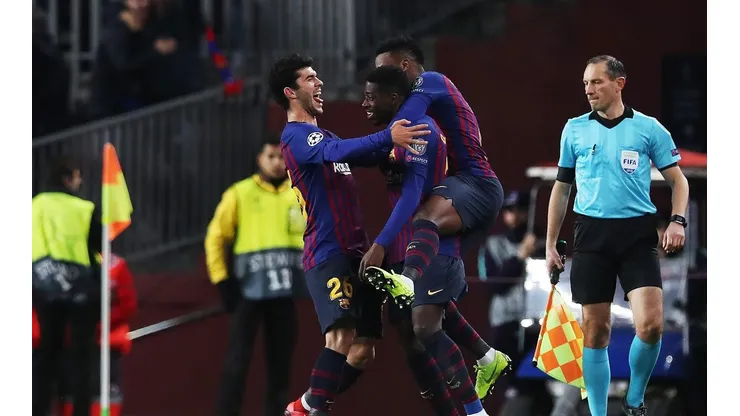 Lyon vs Barcelona por la Champions League.