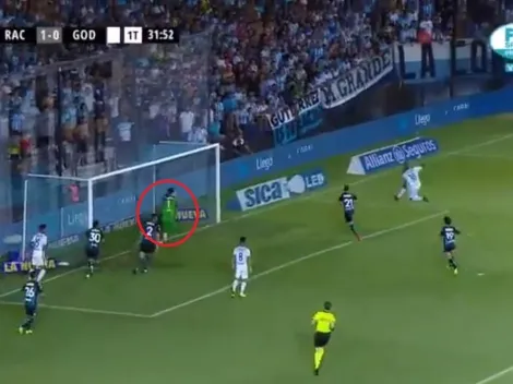 ¡Un muro! Arias le sacó una pelota imposible al Morro García