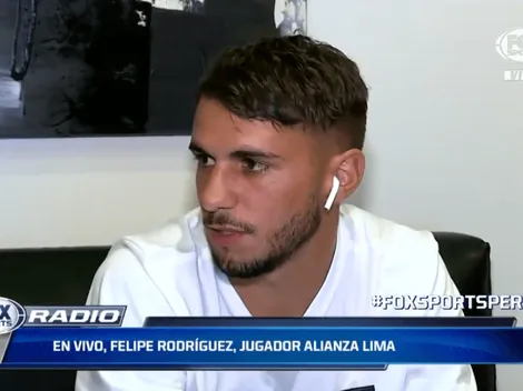 No se hizo problema: Felipe Rodríguez contó de qué cuadro es hincha
