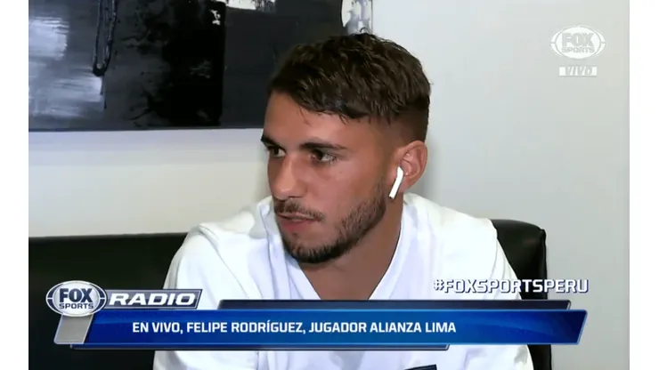 No se hizo problema: Felipe Rodríguez contó de qué cuadro es hincha