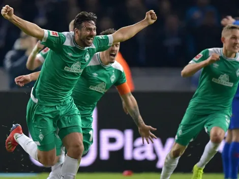 Pizarro fue elegido en el once ideal de la última fecha de la Bundesliga