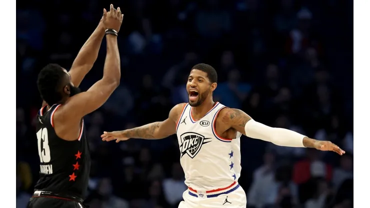 Paul George se burla de James Harden después del All-Star