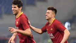 Federico Fazio celebra su tanto.