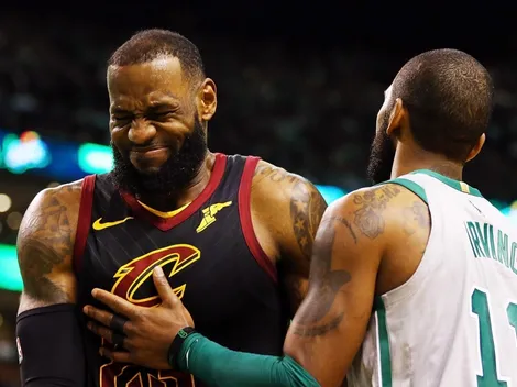 LeBron James sigue reclutando a Kyrie Irving para que se vaya a los Lakers