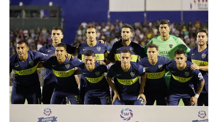 Boca vs Lanús por la Superliga.
