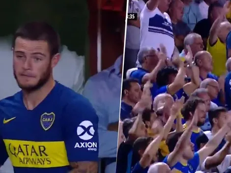Los enamora: Nández agradeció sin parar el cariño de la gente de Boca