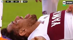 El dolor de Lautaro Acosta.