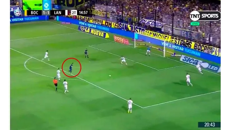 Gol de Zárate.