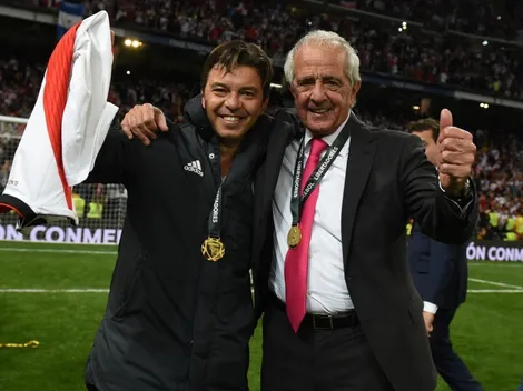 Gallardo quedó tan caliente tras el partido ante Banfield que le pegó hasta a D'Onofrio