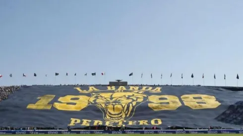 Impresionante manta de Pumas contra América
