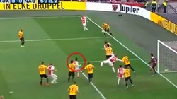 Tagliafico puso el 3 a 0.