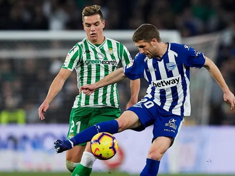 El gol de Lo Celso no le alcanzó a Betis, que igualó con Alavés