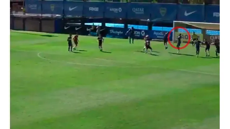 Ávila marcó el primero para Boca.