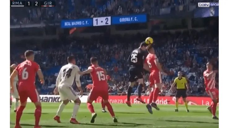 La cabeza de Courtois casi obra un milagro para Real Madrid