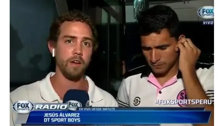 Muy enojado: El DT de Sport Boys consideró que el árbitro influyó en el partido